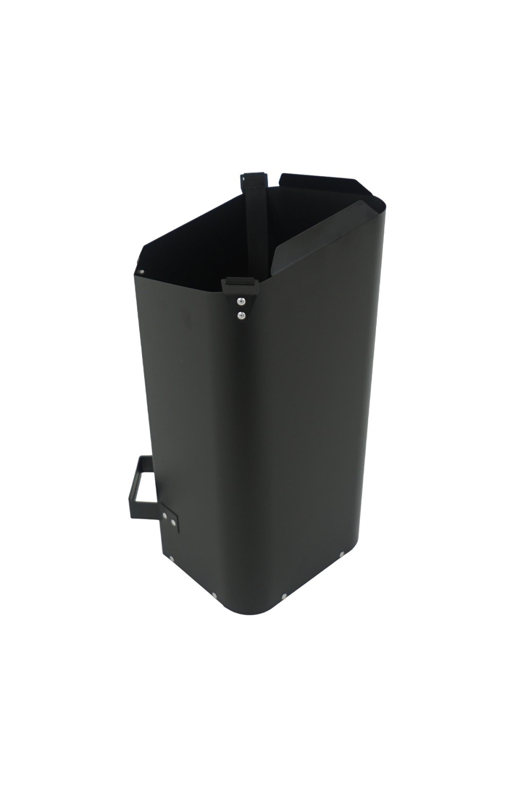 PELET KOVASI / 15 LT-10 KG / MAT SİYAH TOZ BOYALI / BABAS STOVE