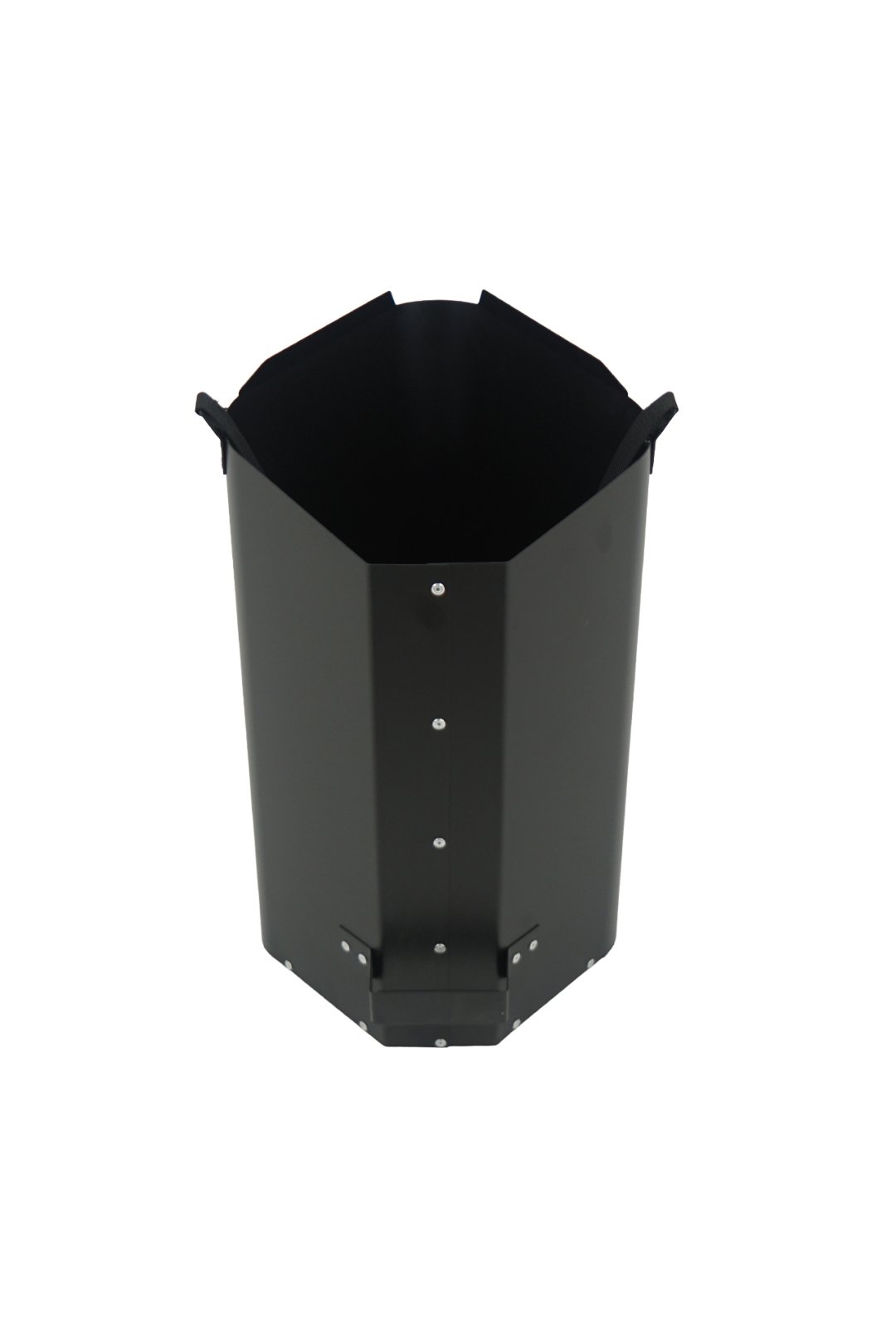 PELET KOVASI / 15 LT-10 KG / MAT SİYAH TOZ BOYALI / BABAS STOVE
