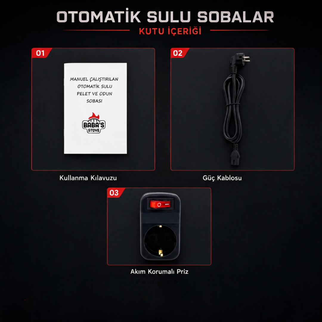 HIDRO A 22 / OTOMATİK KOMBİ PELET SOBASI / BABA'S STOVE
