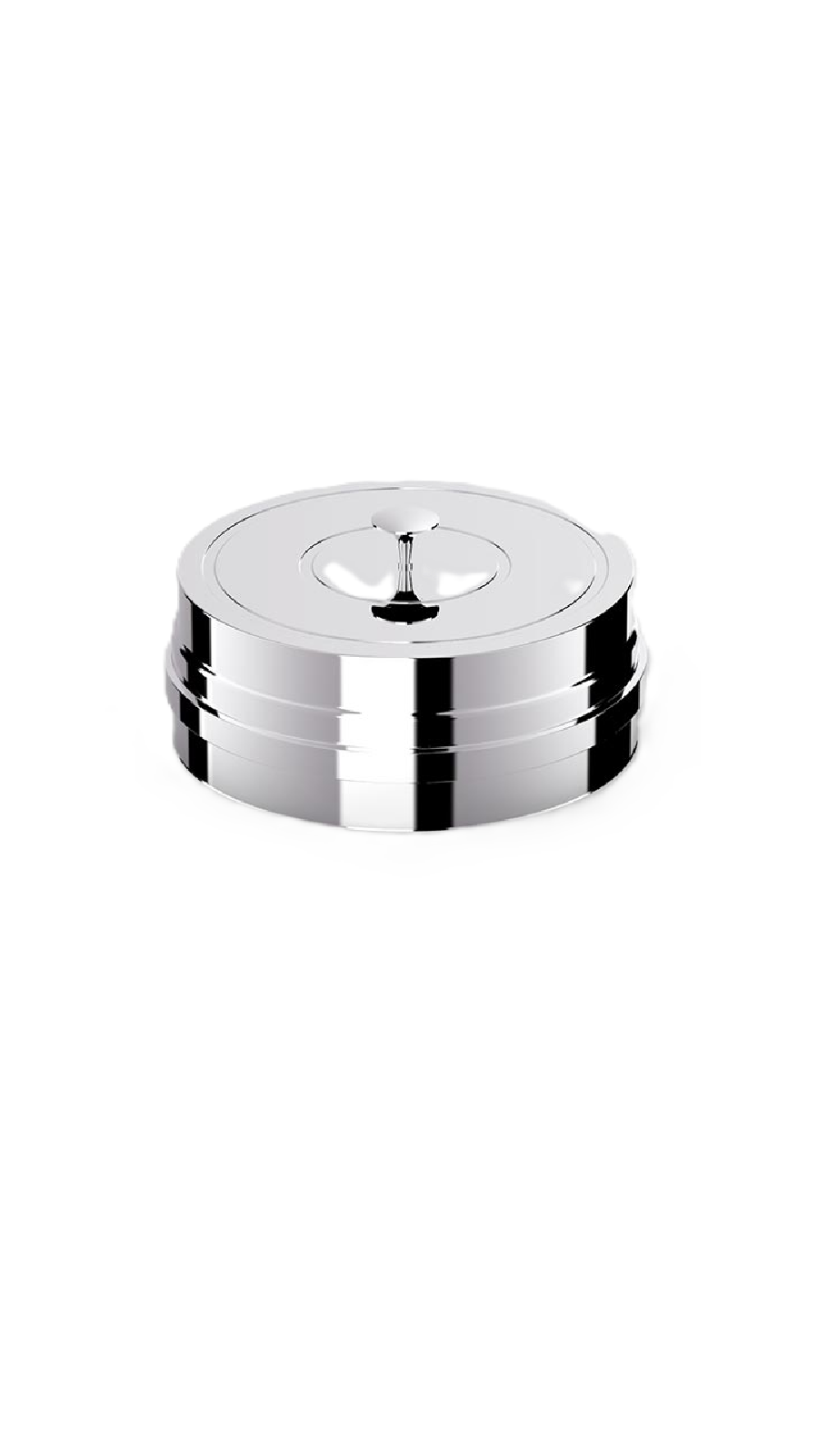 PELET SOBA BORUSU KÜLLÜK / ÇAP: 8 CM / KROM RENK / 304 KROM / CONTALI / BABA'S STOVE