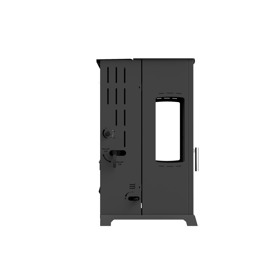 ECO PLUS FAN 8 KW / MANUEL PELET VE ODUN SOBASI / BABA'S STOVE