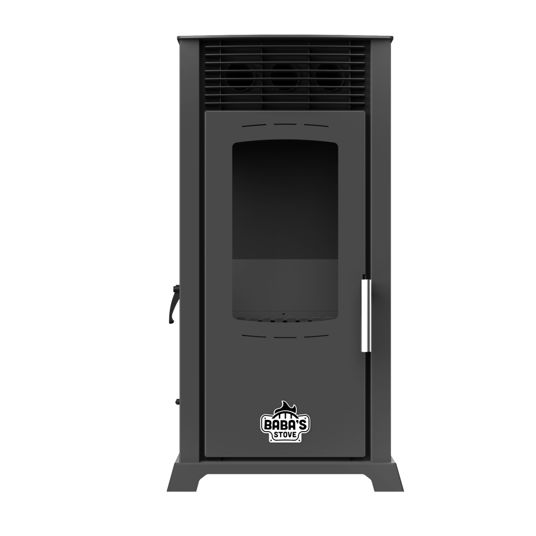 ECO PLUS 8 KW / MANUEL PELET VE ODUN SOBASI / BABA'S STOVE