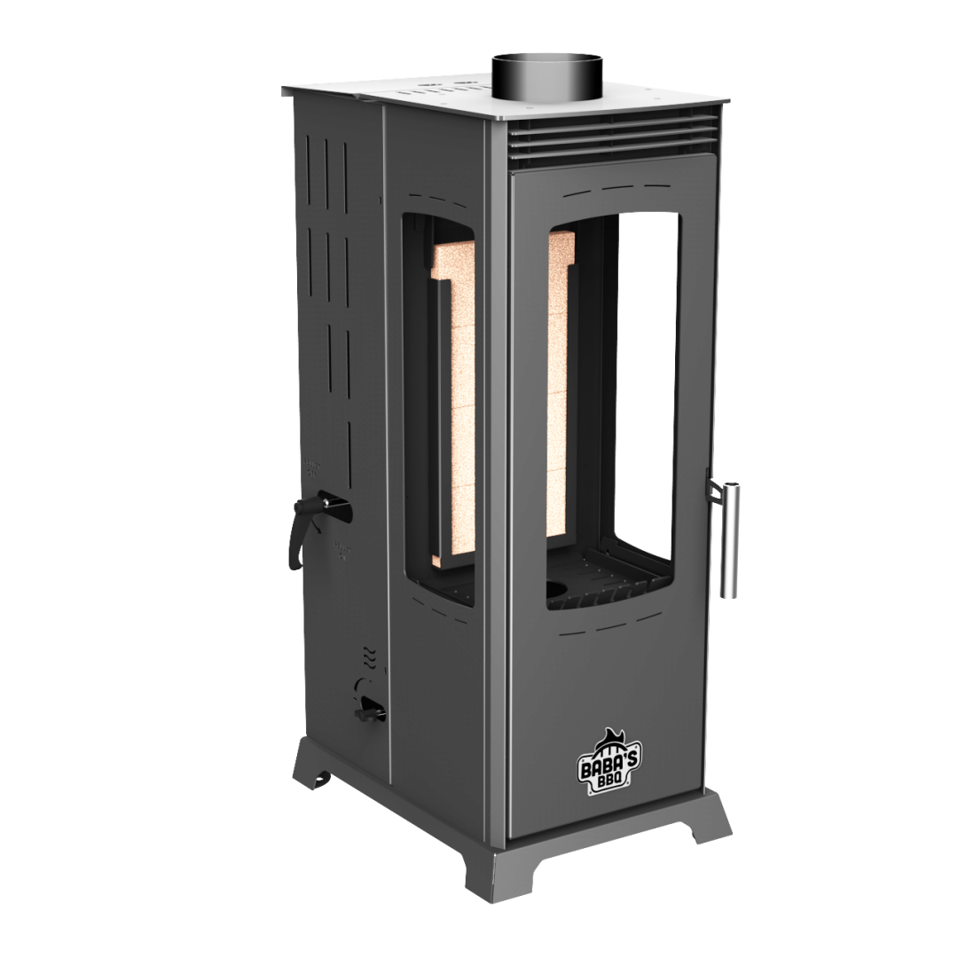 ECO MINI PLUS 8 KW / MANUEL PELET VE ODUN SOBASI / BABA'S STOVE