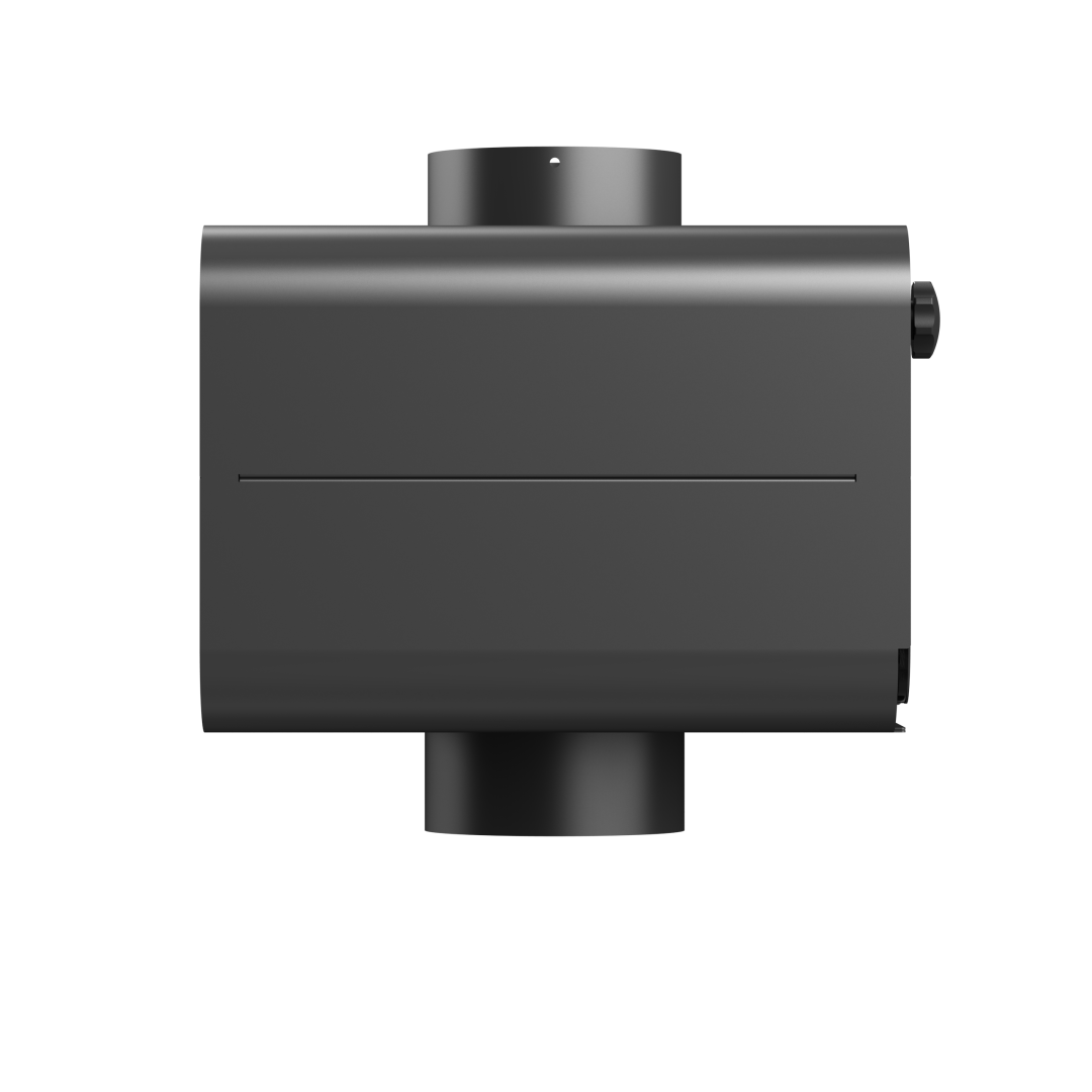 BACA FIRINI / UYUMLU BORU ÇAPI: 13 CM / MAT SİYAH BOYALI / BABA'S STOVE