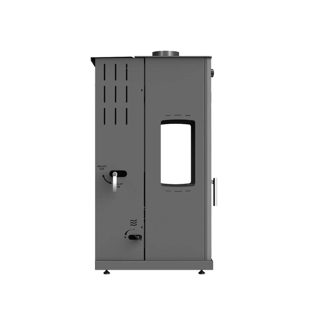 SILVER PLUS 8 KW KUZİNE / MANUEL PELET VE ODUN SOBASI / BABA'S STOVE
