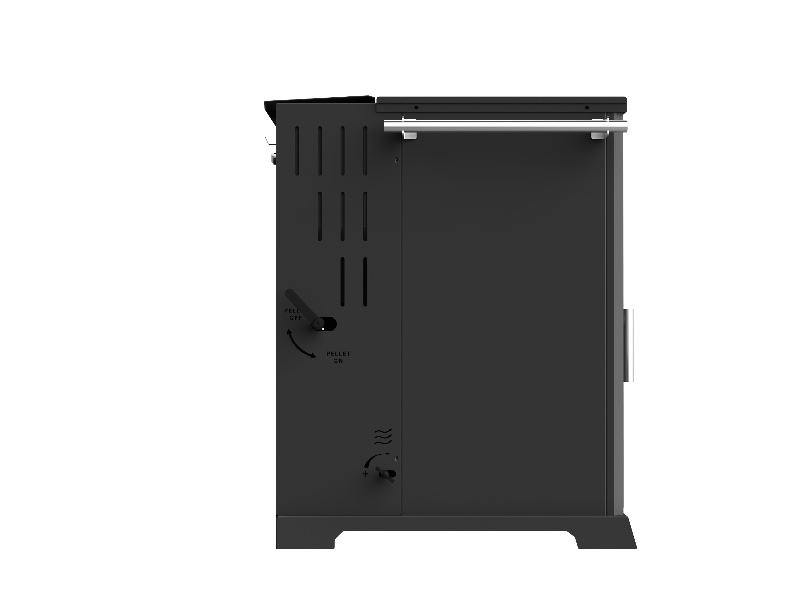 SAPHIRE 10 KW KUZİNE/ MANUEL PELET VE ODUN SOBASI / BABA'S STOVE