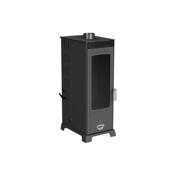 FLAME FAN 12 KW / MANUEL PELET VE ODUN SOBASI / BABA'S STOVE