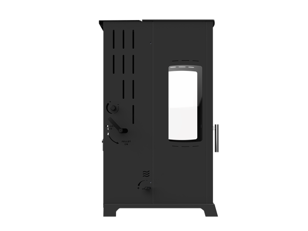 ECO PLUS FAN 8 KW / MANUEL PELET VE ODUN SOBASI / BABA'S STOVE