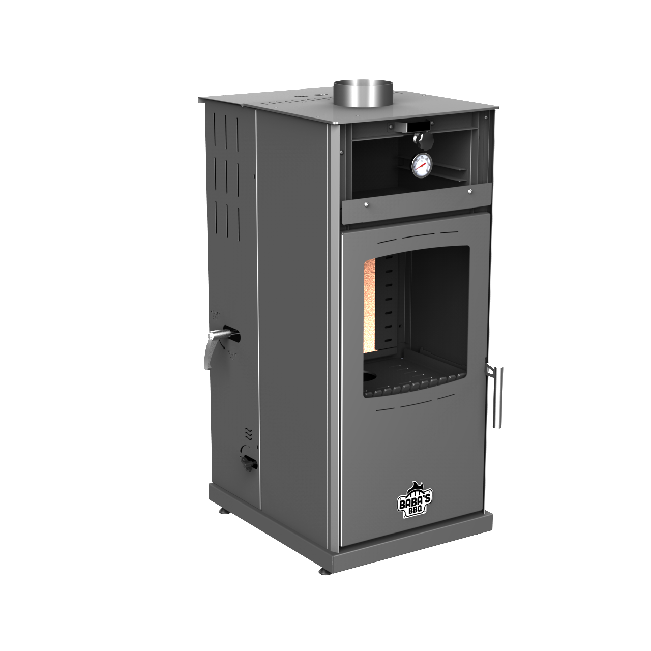 SILVER 8 KW KUZİNE/ MANUEL PELET VE ODUN SOBASI / BABA'S STOVE