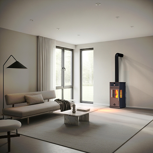 SILVER PLUS 8 KW KUZİNE/ MANUEL PELET VE ODUN SOBASI / BABA'S STOVE