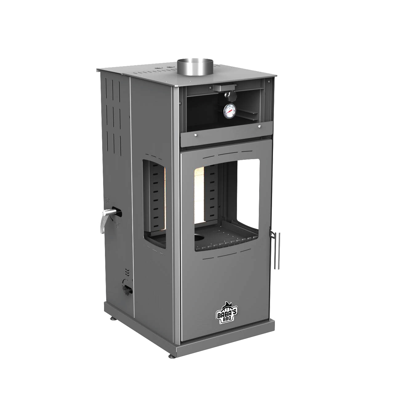 SILVER PLUS 8 KW KUZİNE/ MANUEL PELET VE ODUN SOBASI / BABA'S STOVE